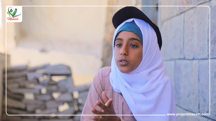 الطالبة ميمونة سليمان